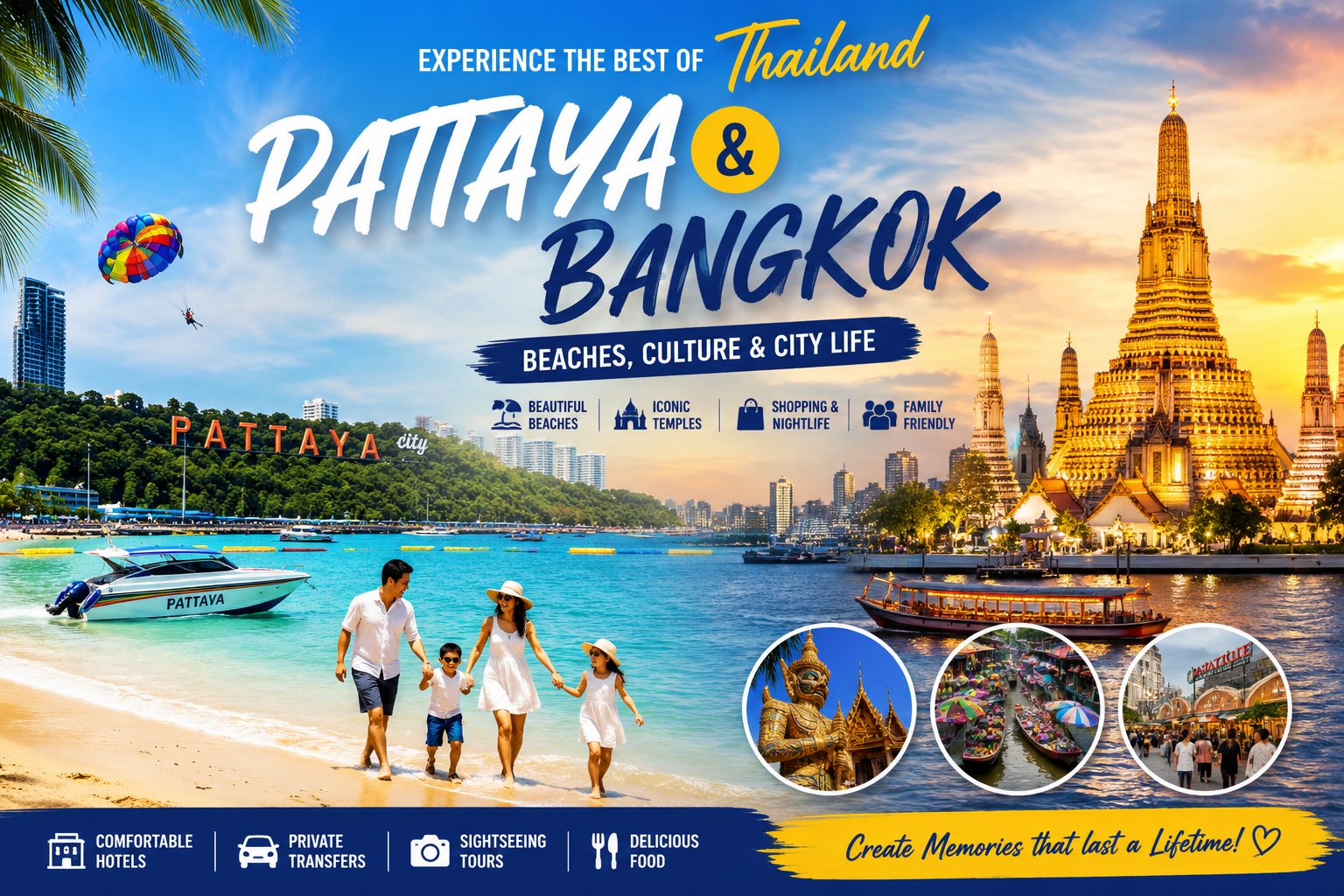 Thailand Bangkok Pattaya Tour Package at Best Price