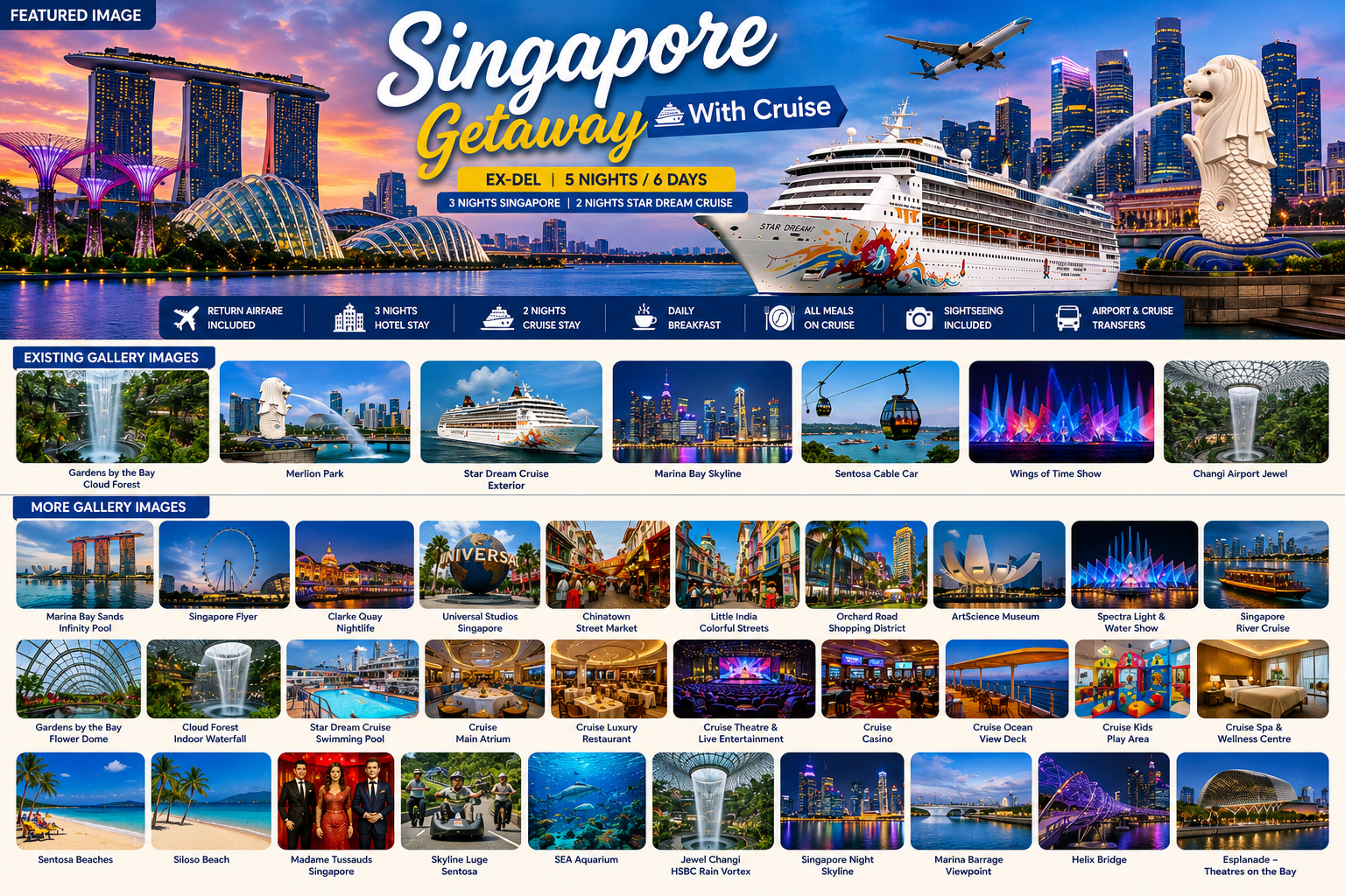 Singapore Getaway | With Cruise