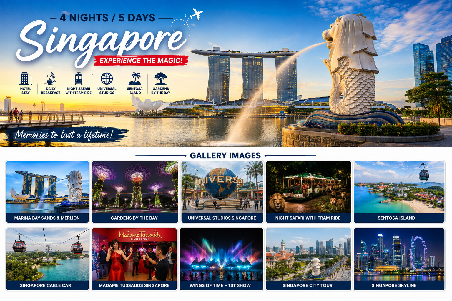 🇸🇬 Singapore 4 Nights / 5 Day